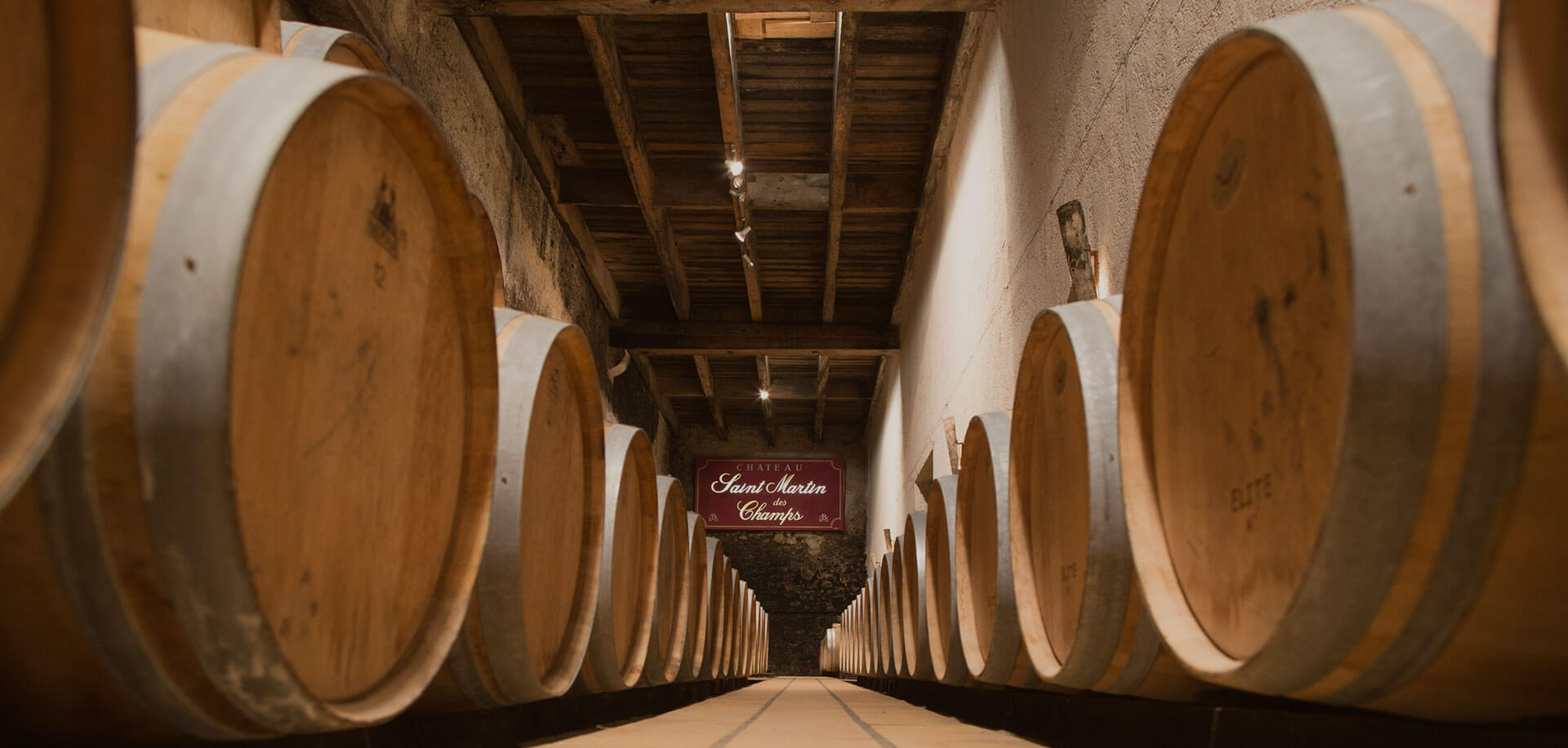 AOP Saint Chinian vinification cellar